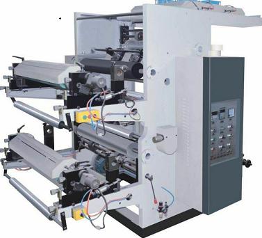 YT 2colors Flexo Printing Machine For Film