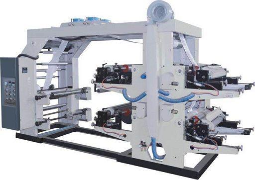 <b>4Colors Plastic Bag Flexo Printing Machine</b>