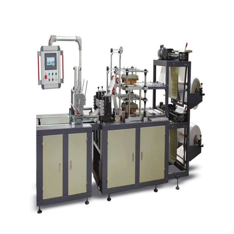 Double Layer Disposable PE gloves making machine