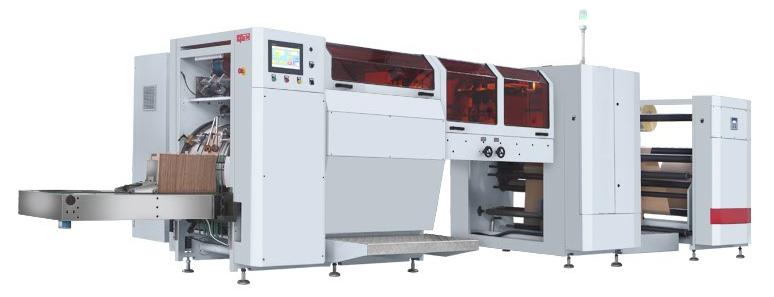 <b>TN-250J Full Automatic Flat Bottom Paper Bag Making Machinery</b>